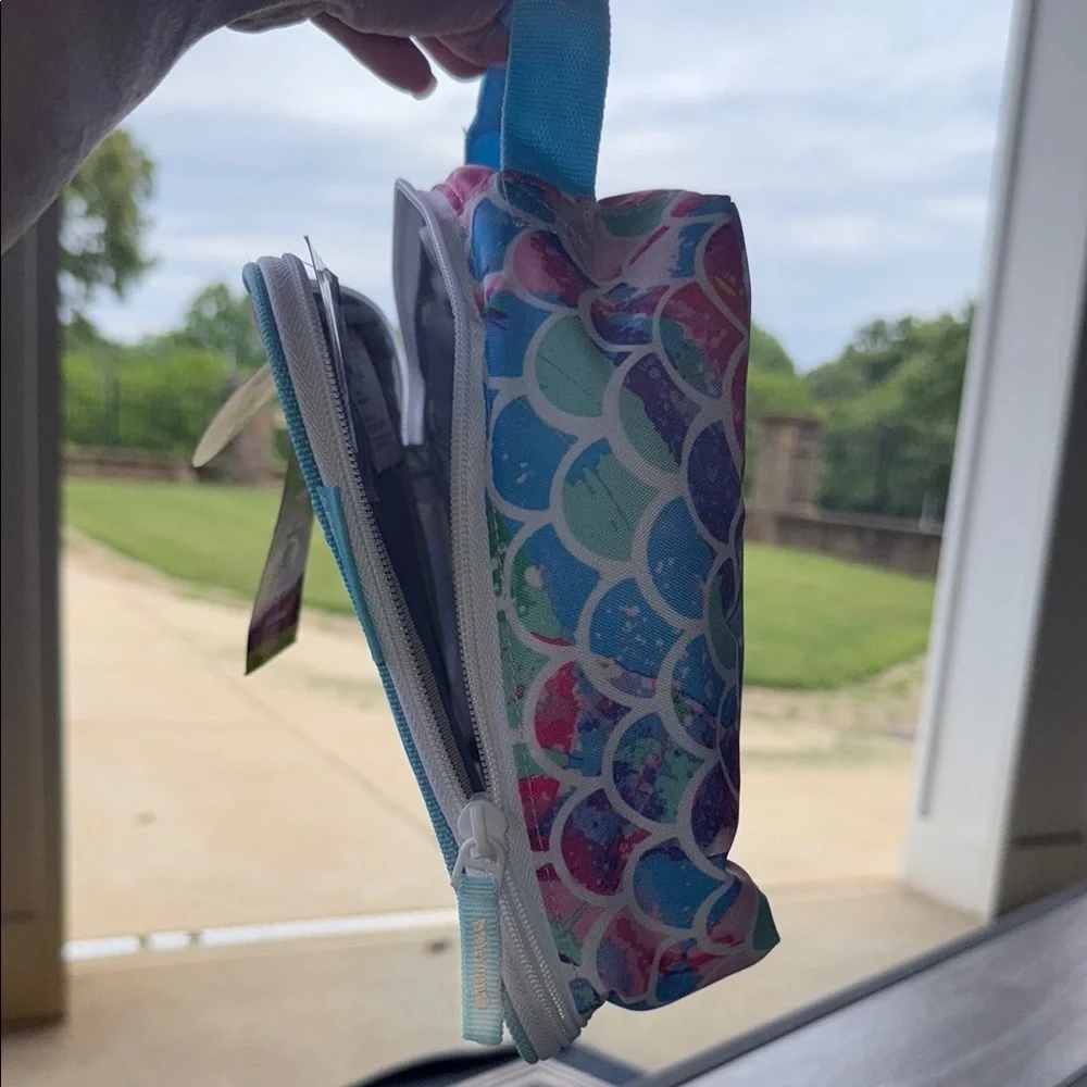 Arctic Zone Insulated Lunch Bag with Colorful Mermaid Scales Design, NWT **READ*